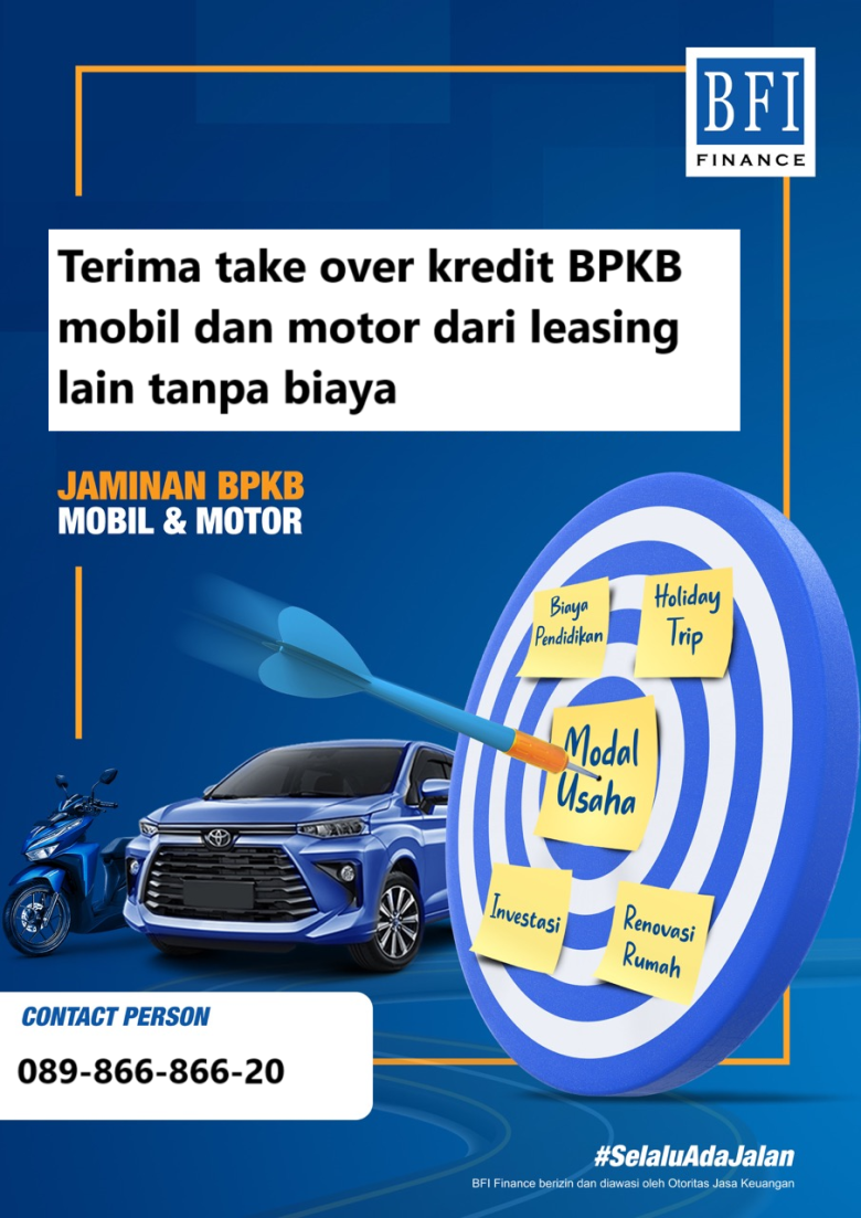 Take over kredit mobil tanpa bi checking